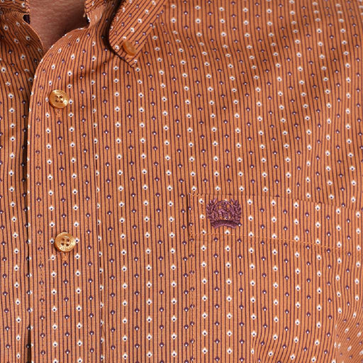 Cinch Men's Geo Print Button Down Shirt MEN - Clothing - Shirts - Long Sleeve Cinch