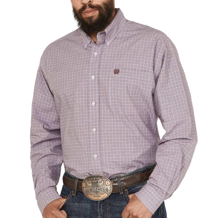 Cinch Men's Plaid Button Down Shirt