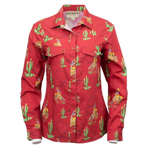 Outback Trading Women's Piper Pearl Snap Shirt WOMEN - Clothing - Tops - Long Sleeved Outback Trading Co