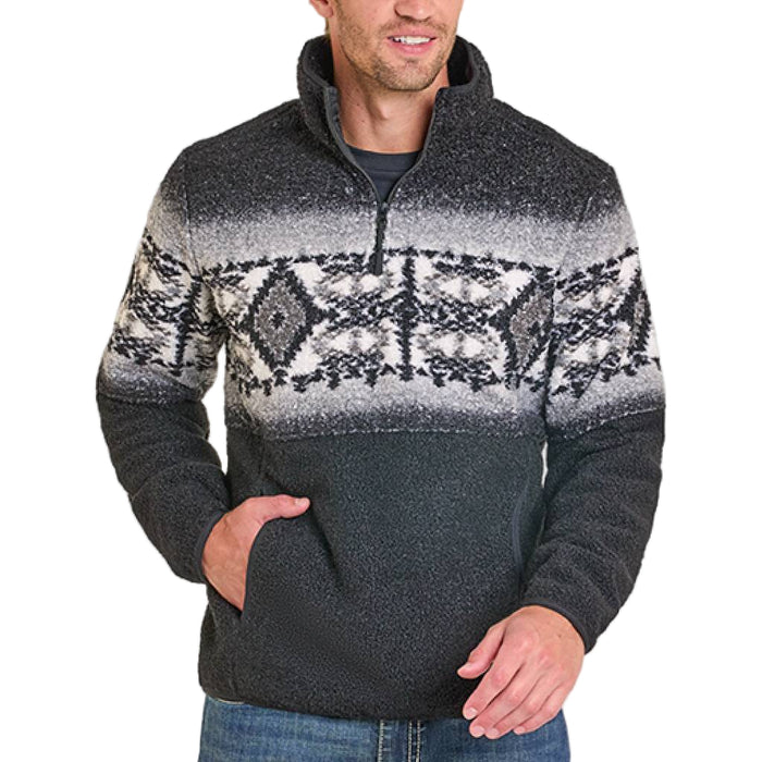 Panhandle Slim Men's Fleece Aztec Border Pullover MEN - Clothing - Pullovers & Hoodies Panhandle