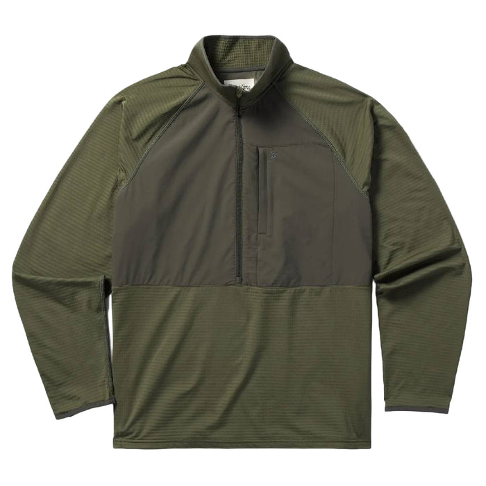 Duck Camp 1/2 Zip Lightweight Grid Tech Fleece Pullover MEN - Clothing - Pullovers & Hoodies Duck Camp