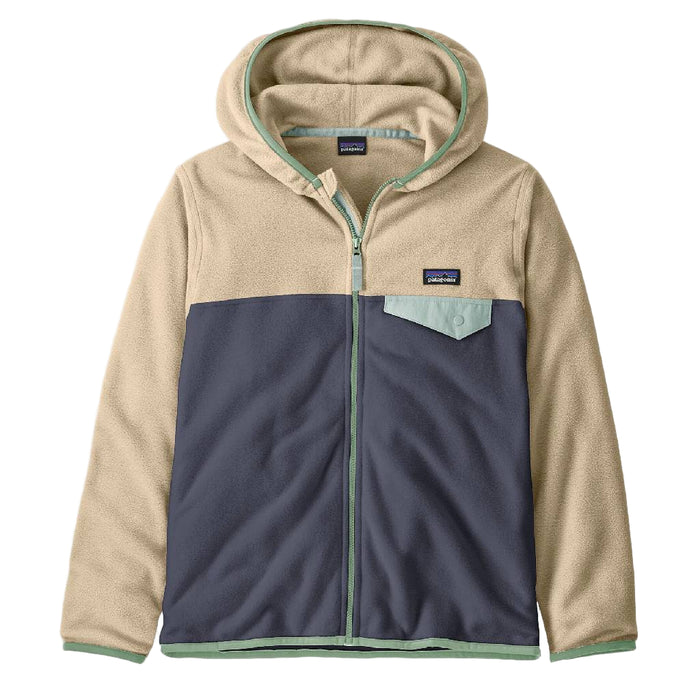 Patagonia Boy's Micro D Snap-T Jacket - Smolder Blue KIDS - Boys - Clothing - Outerwear - Jackets Patagonia