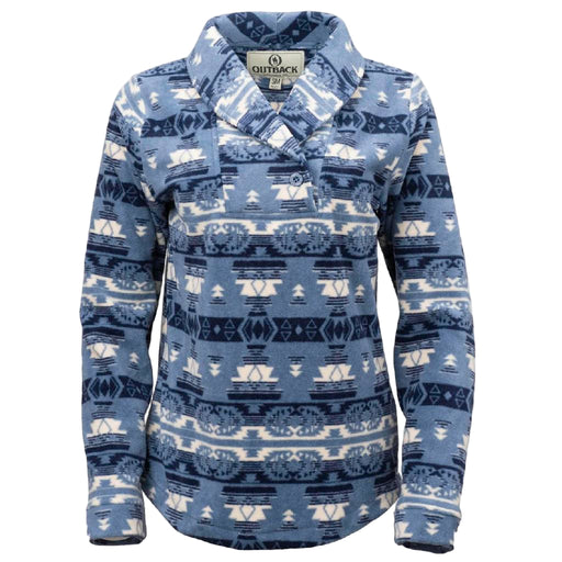 Outback Trading Women's Janet Pullover - Light Blue WOMEN - Clothing - Pullovers & Hoodies Outback Trading Co