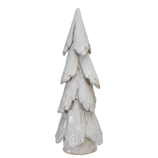 Handmade Stoneware Tree - White HOME & GIFTS - Home Decor - Seasonal Decor Creative Co-Op