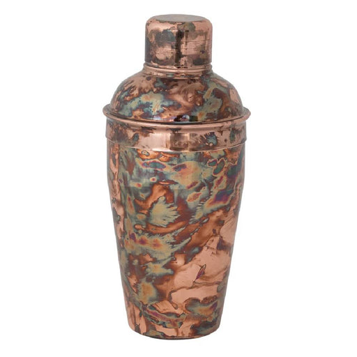 16oz Stainless Steel Cocktail Shaker Oxidized Copper HOME & GIFTS - Tabletop + Kitchen - Bar Accessories Creative Co-Op