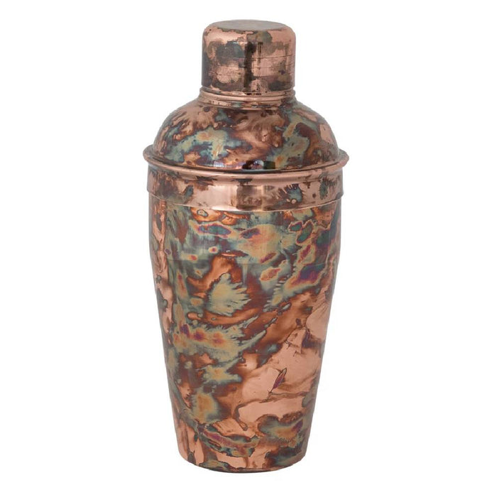 16oz Stainless Steel Cocktail Shaker Oxidized Copper HOME & GIFTS - Tabletop + Kitchen - Bar Accessories Creative Co-Op