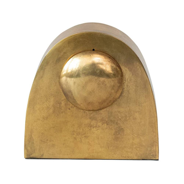 Gold Arched Metal Mantel Clock HOME & GIFTS - Home Decor - Decorative Accents Creative Co-Op
