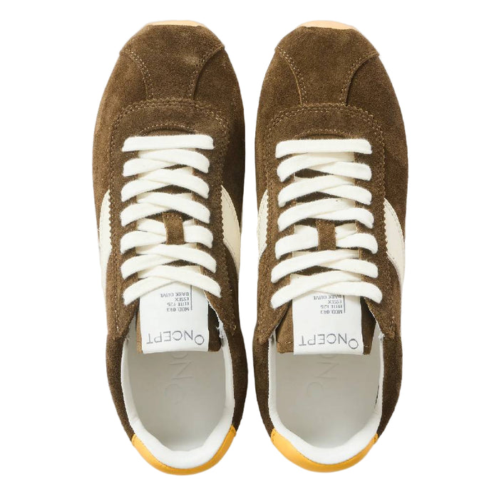 Oncept Essex Sneaker - Dark Olive WOMEN - Footwear - Sneakers & Athletic Oncept