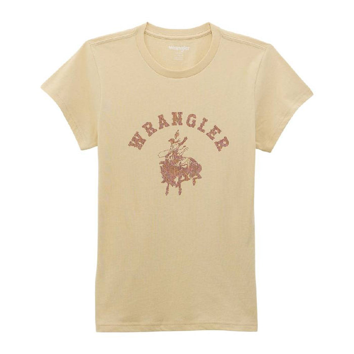Wrangler Women's Shrunken Wrangler Graphic Tee WOMEN - Clothing - Tops - Short Sleeved Wrangler