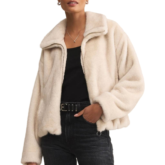 Z Supply Faux Fur Amethyst Jacket WOMEN - Clothing - Outerwear - Jackets Z Supply