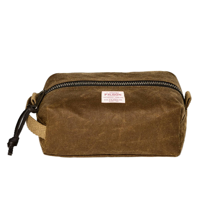Filson Tin Cloth Travel Kit - Dark Tan ACCESSORIES - Luggage & Travel - Shave Kits Filson