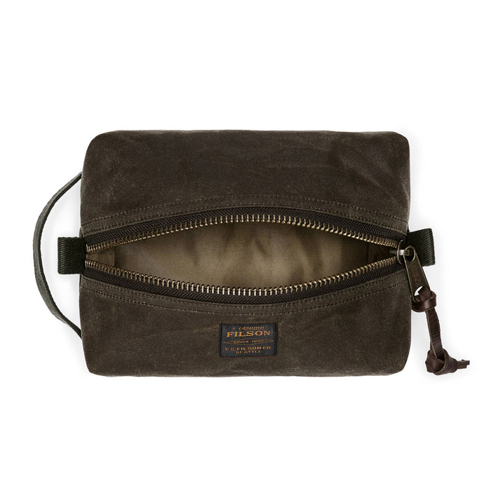 Filson Tin Cloth Travel Kit - Otter Green ACCESSORIES - Luggage & Travel - Shave Kits Filson