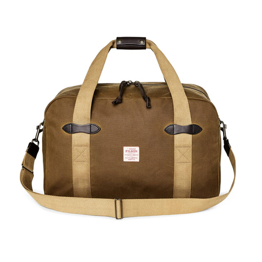 Filson Medium Tin Cloth Duffle Bag - Dark Tan ACCESSORIES - Luggage & Travel - Duffle Bags Filson