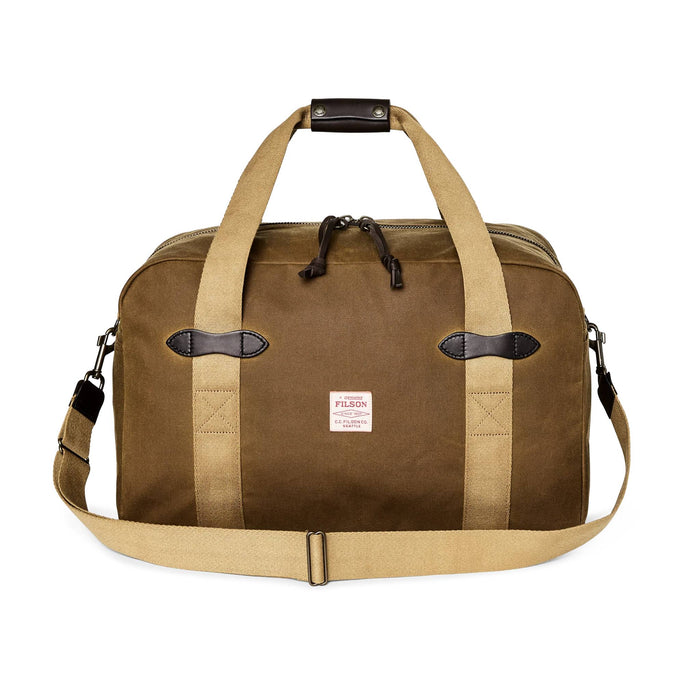 Filson Medium Tin Cloth Duffle Bag - Dark Tan