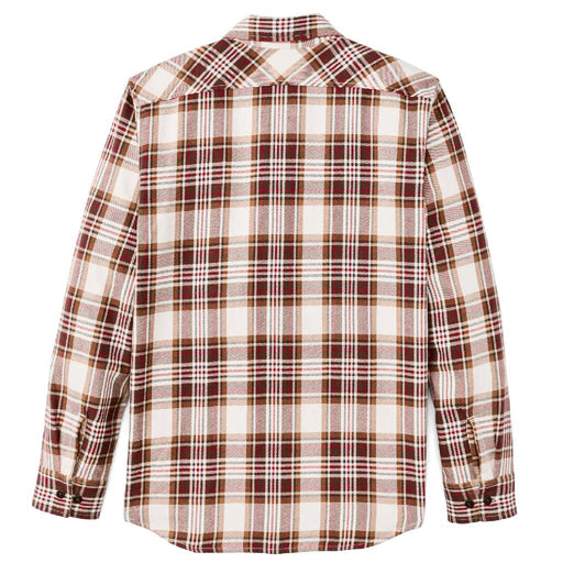Filson The Rangeland Flannel Shirt - Red/Brown/Cream Plaid MEN - Clothing - Shirts - Long Sleeve Filson