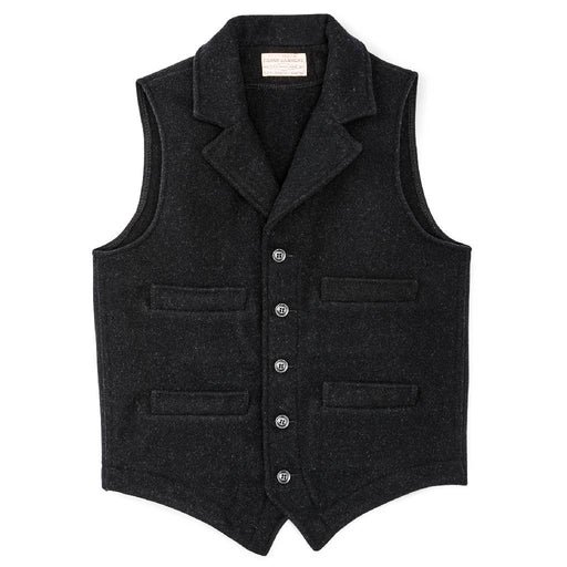 Filson Western Vest - Charcoal MEN - Clothing - Outerwear - Vests Filson