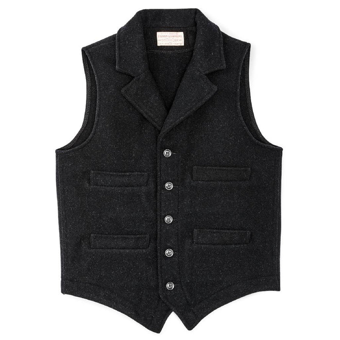 Filson Western Vest - Charcoal MEN - Clothing - Outerwear - Vests Filson
