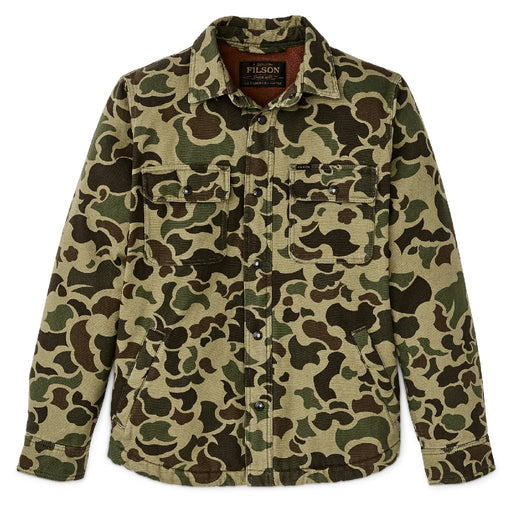 Filson Fleece Lined Jac-shirt - Tundra Shrub Camo MEN - Clothing - Outerwear - Jackets Filson