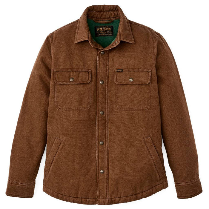 Filson Fleece Lined Jac-shirt - Brown MEN - Clothing - Outerwear - Jackets Filson