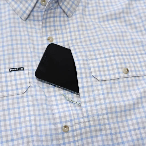 Poncho The Catfish Original Shirt - Slim Fit MEN - Clothing - Shirts - Long Sleeve Poncho Outdoors