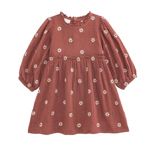 Mud Pie Toddler Girl's Embroidered Daisy Crinkle Gauze Dress KIDS - Baby - Baby Girl Clothing Mud Pie