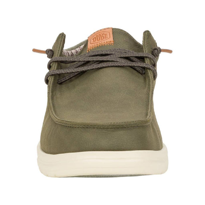 Hey Dude Paul Classic - Olive MEN - Footwear - Casual Shoes Hey Dude