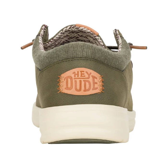 Hey Dude Paul Classic - Olive MEN - Footwear - Casual Shoes Hey Dude