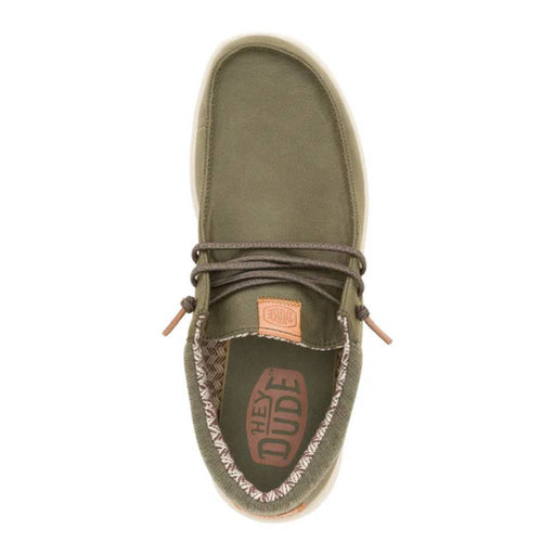Hey Dude Paul Classic - Olive MEN - Footwear - Casual Shoes Hey Dude