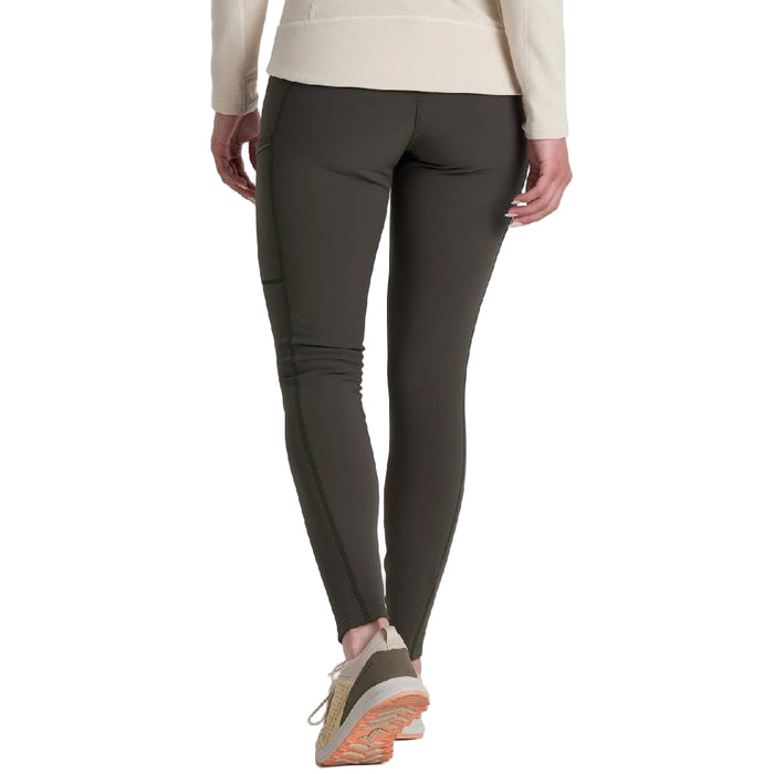 KÜHL Women's Frost Softshell Tight - Black Olive WOMEN - Clothing - Pants & Leggings Kühl