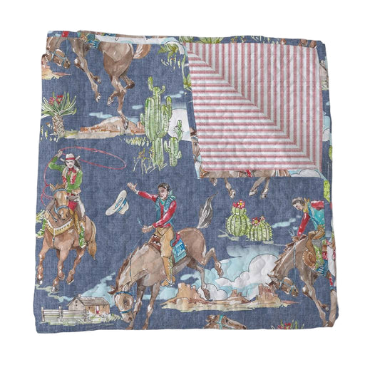 Birdie Chambray Baby Blanket KIDS - Baby - Baby Accessories Ida Mae Home