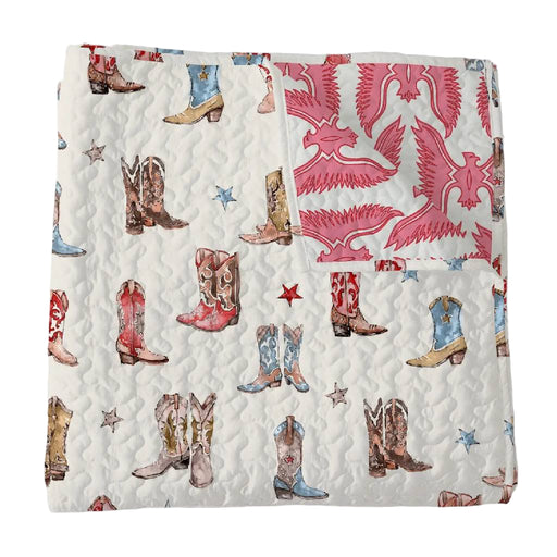 Thunderbird Boots Sand Baby Blanket KIDS - Baby - Baby Accessories Ida Mae Home