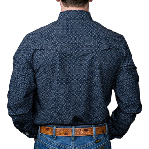 Ferrell Brand The Silas In Black Snap Shirt MEN - Clothing - Shirts - Long Sleeve Ferrell Brand