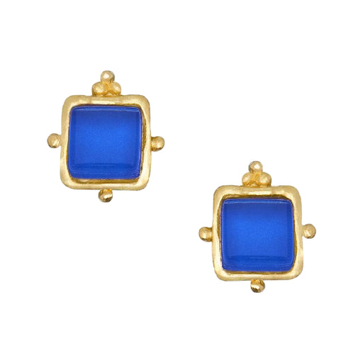 Charlotte Stud Earrings - Classic Blue WOMEN - Accessories - Jewelry - Earrings Susan Shaw