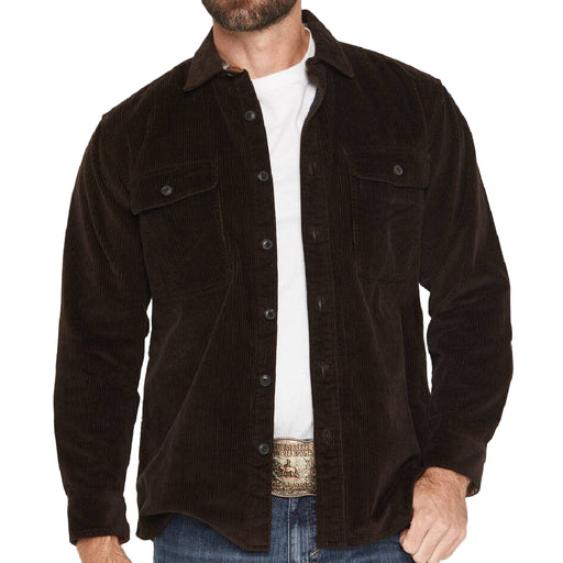 Pendleton Men's Dark Brown Belmont Corduroy Shirt MEN - Clothing - Shirts - Long Sleeve Pendleton