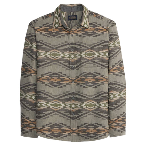 Pendleton Men's Tumalo Grey Marshall Chamois Shirt MEN - Clothing - Shirts - Long Sleeve Pendleton