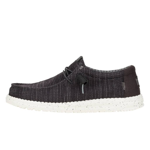Hey Dude Wally Stretch Sox - Black/White MEN - Footwear - Casual Shoes Hey Dude