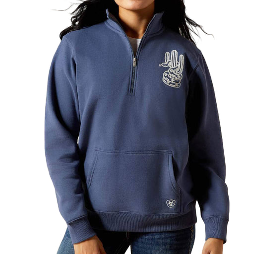 Ariat Women's 1/4 Zip Quarry Sweatshirt WOMEN - Clothing - Pullovers & Hoodies Ariat Clothing