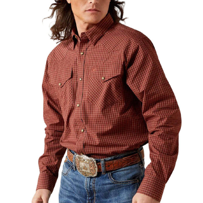 Ariat Men's Pro Fabian Plaid Pearl Snap Shirt