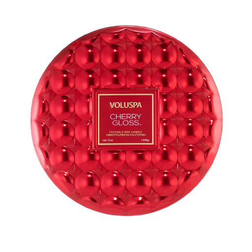 Voluspa Cherry Gloss 3 Wick Tin Candle HOME & GIFTS - Home Decor - Candles + Diffusers Voluspa
