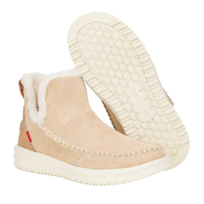 Hey Dude Camden Suede - Tan WOMEN - Footwear - Casuals Hey Dude