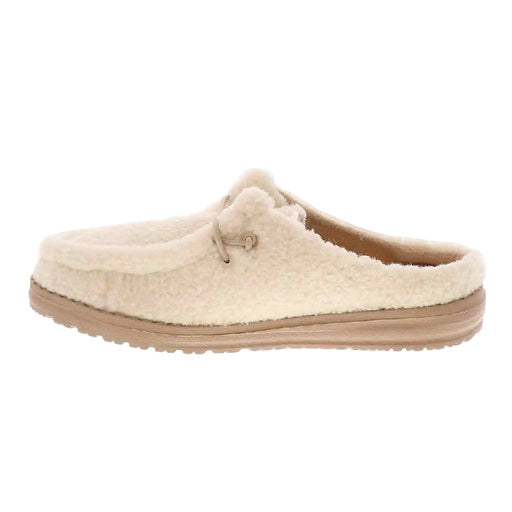Hey Dude Wendy Slip Sherpa - Egret WOMEN - Footwear - Casuals Hey Dude