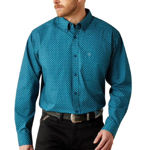 Ariat Men's Tyce Classic Fit Geo Print Button Down Shirt MEN - Clothing - Shirts - Long Sleeve Ariat Clothing