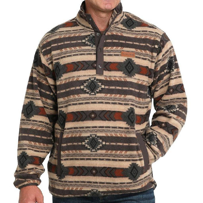 Cinch Men's 1/4 Snap Fleece Pullover