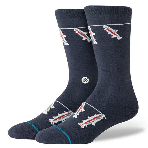 Stance Gone Fishin Crew Socks MEN - Clothing - Underwear, Socks & Loungewear - Socks Stance