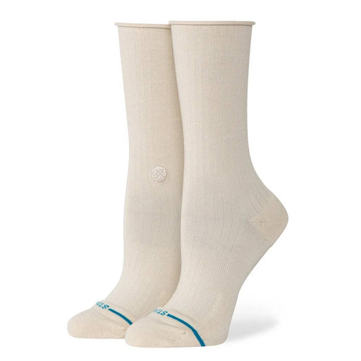 Stance Women's Rolled Solid Crew Socks WOMEN - Clothing - Intimates & Hosiery Stance