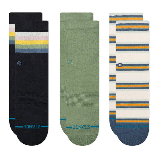 Stance Youth 3 Pack Maliboo Crew Socks KIDS - Accessories - Socks & Underwear Stance