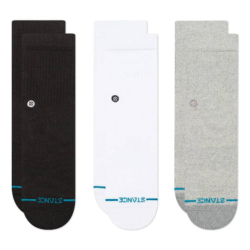 Stance Youth 3 Pack Icon Crew Socks KIDS - Accessories - Socks & Underwear Stance