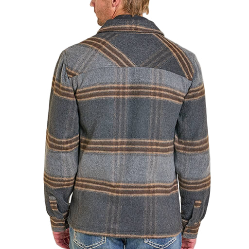Rock & Roll Denim Men's Plaid Shirt Jacket MEN - Clothing - Outerwear - Jackets Panhandle
