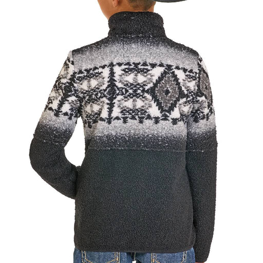 Panhandle Slim Boy's Fleece Aztec Border Pullover KIDS - Boys - Clothing - Sweatshirts & Hoodies Panhandle
