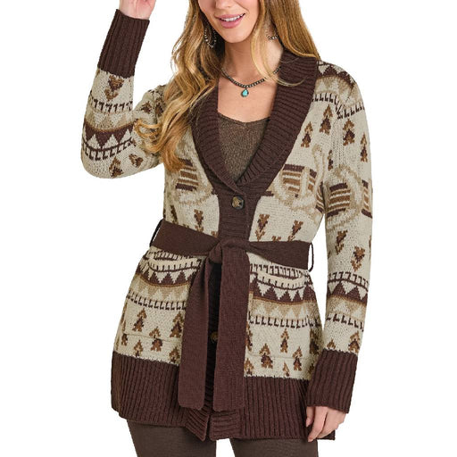 Panhandle Slim Women's Horseshoe Sweater WOMEN - Clothing - Sweaters & Cardigans Panhandle